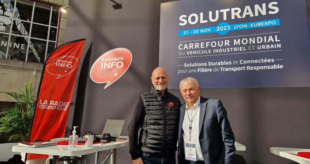 Patrick Cholton, président du salon Solutrans