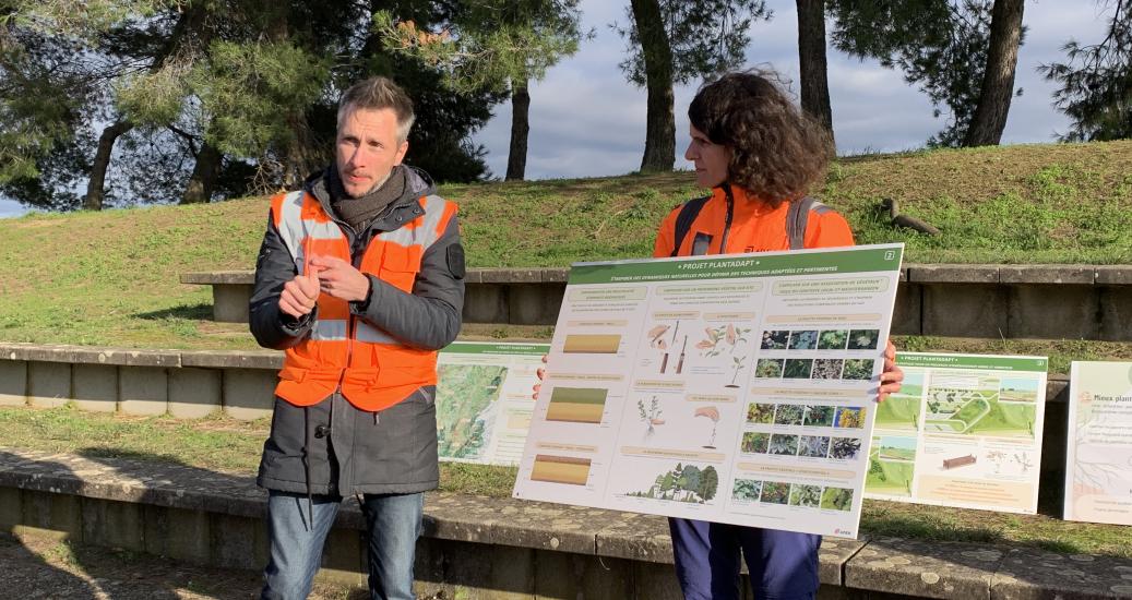 Plant'Adapt sur l'aire de Taponas fin 2023 - 1