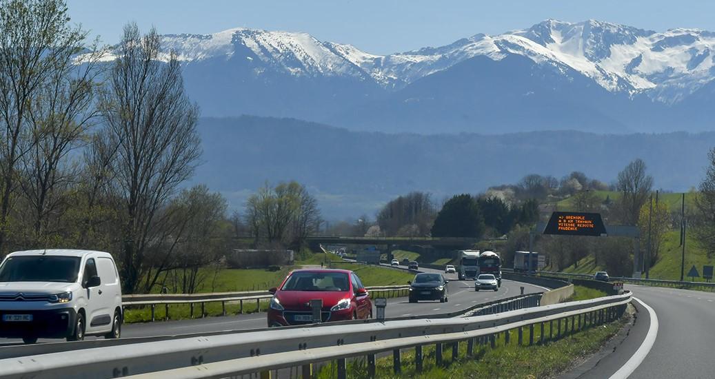 Trafic alpes A43