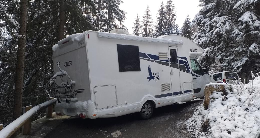 Camping car en difficulté