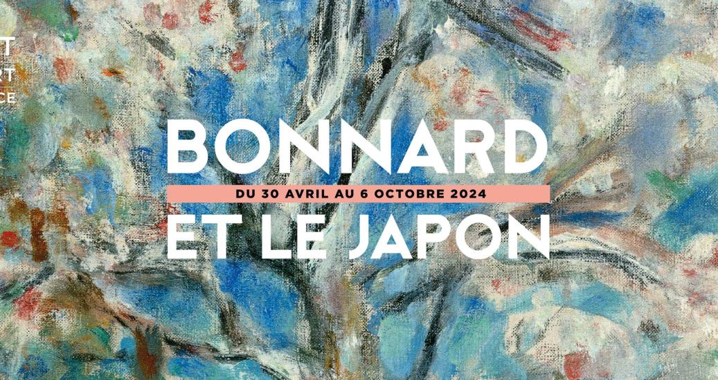 affiche expo bonnard et le japon