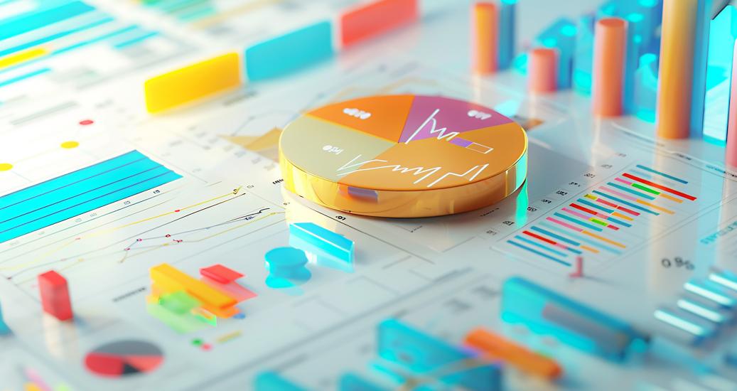 Illustration graphique économique