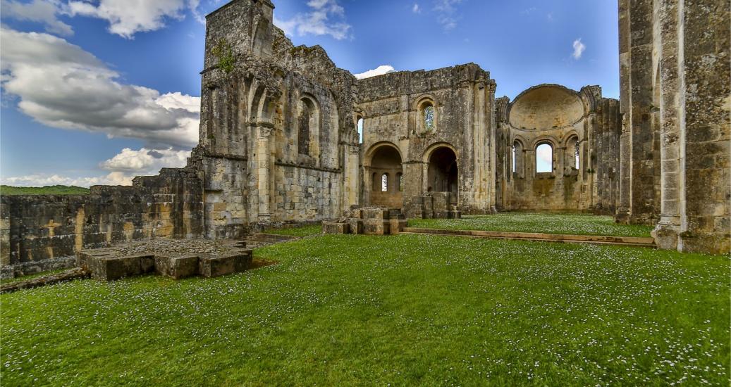 Abbaye de la Sauve-Majeure, église abbatiale, abside et absidioles nord
