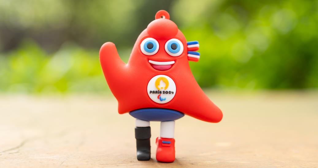 Mascotte jeux paralympiques 202