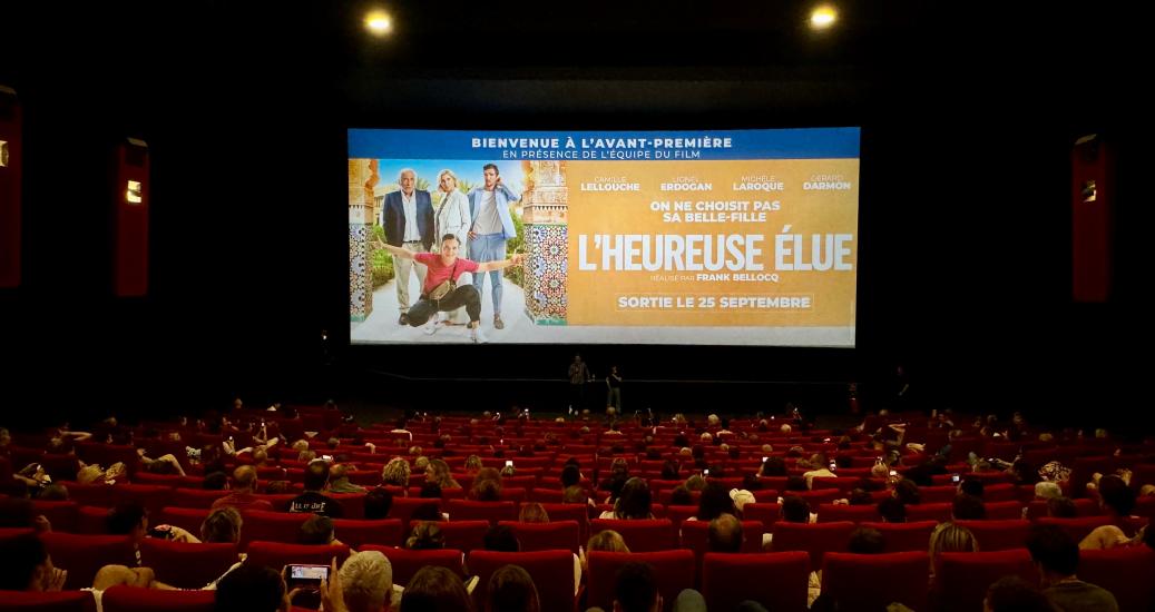 Camille Lellouche en avant-première au Pathé Echirolles