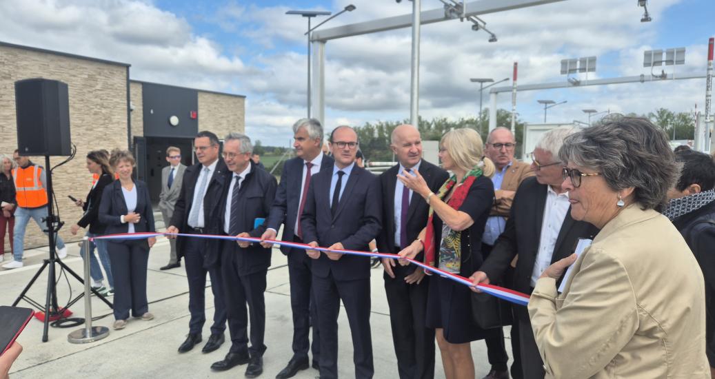 Inauguration 1/2 diffuseur Chalon Nord sur l'A6 - 10 septembre 2024