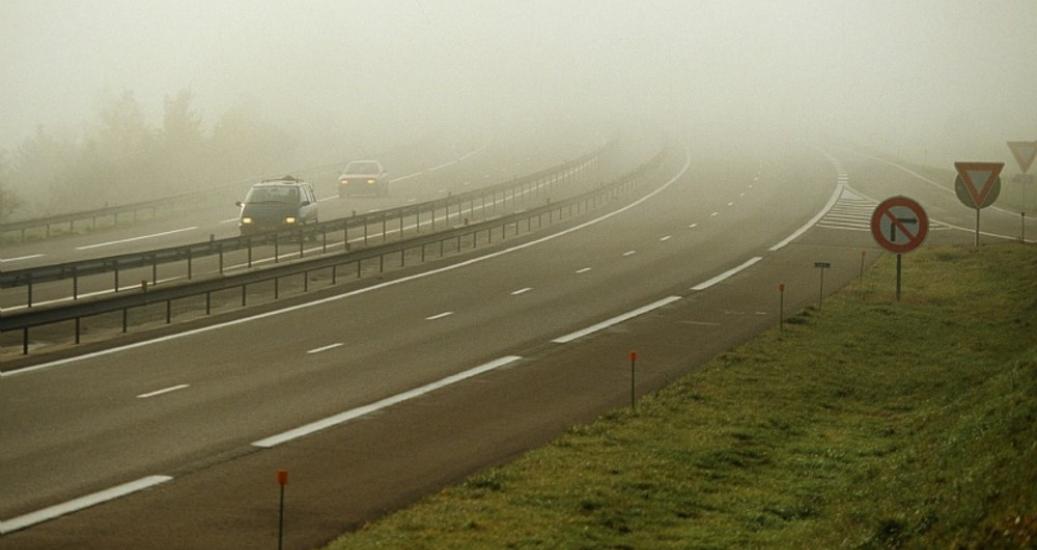 Circulation sur linéaire dans le brouillard