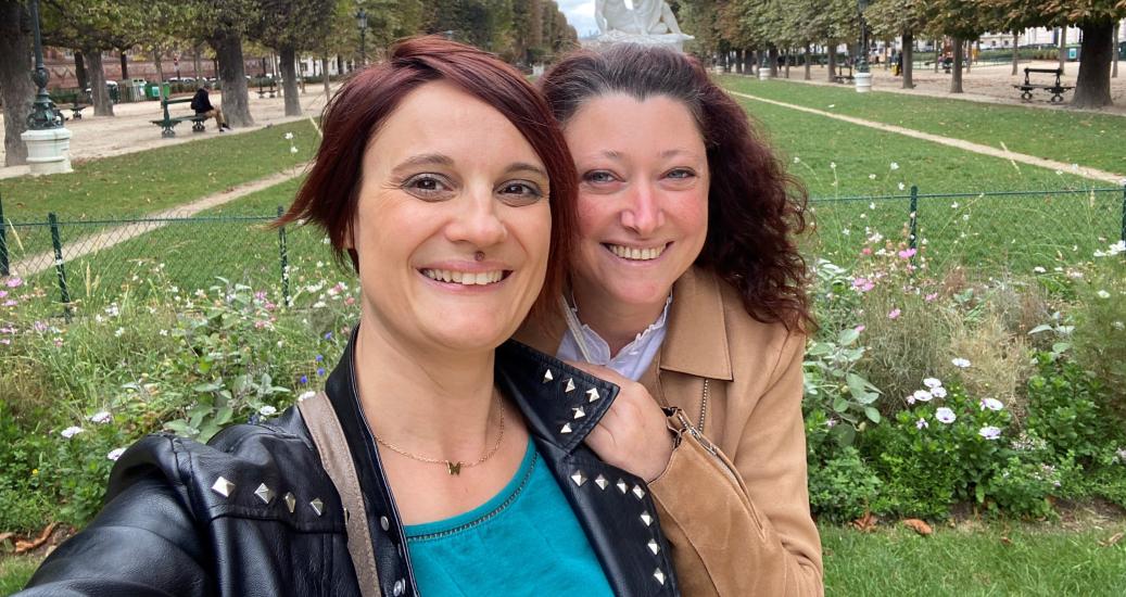 Laure Boldrini et Catherine Godard
