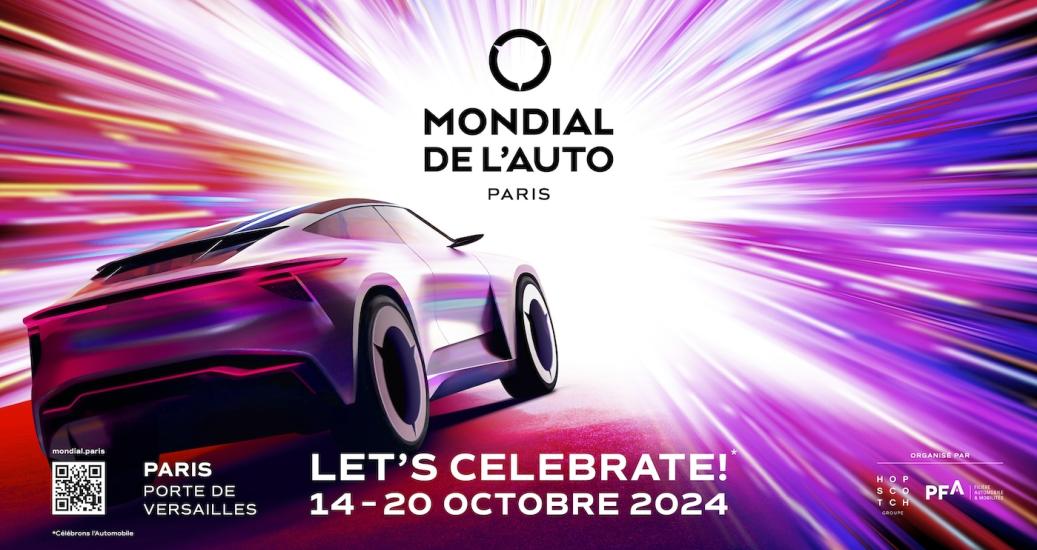 Affiche Mondial de l'auto de Paris
