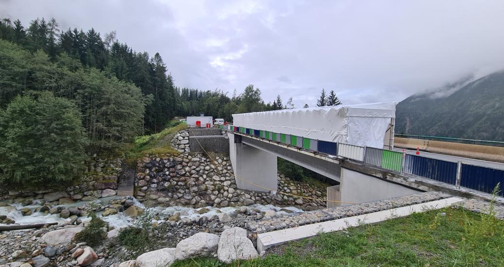 Rénovation pont ATMB