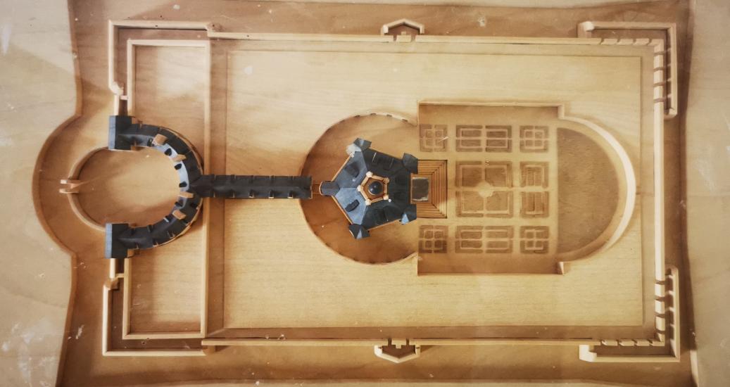 Plan du château de Maulnes