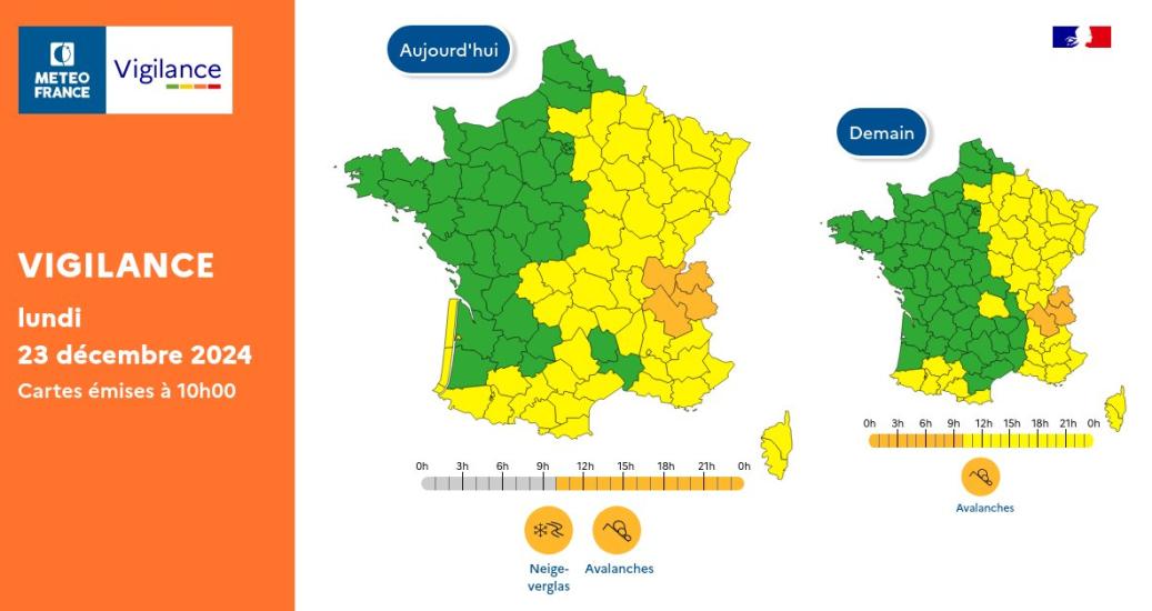 Vigi meteo france 23/12 fin de matinée