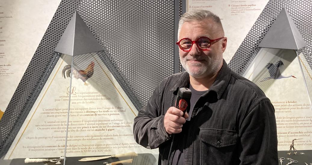 Benoît Garnier, le directeur du musée, nous fait la visite !