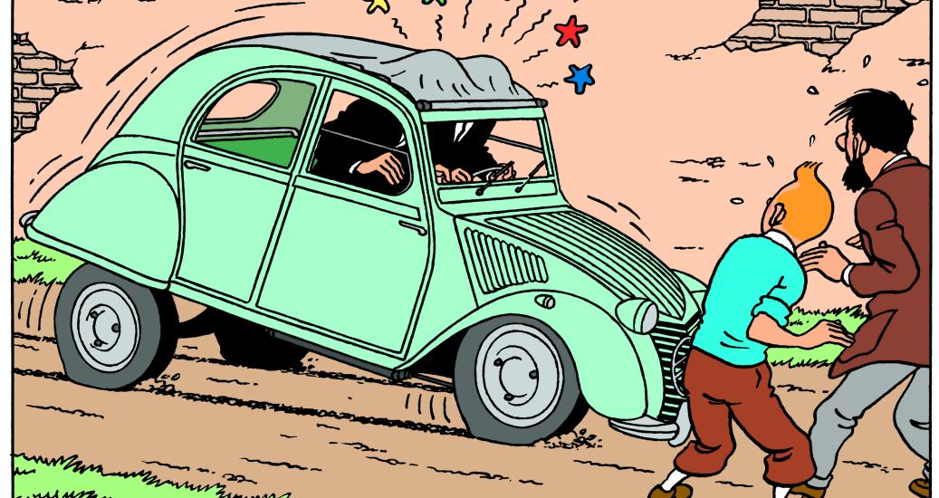 Expo Tintin au Musée National de l'Automobile 