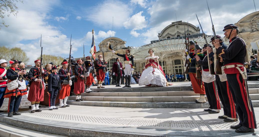 Vichy fête Napoléon III