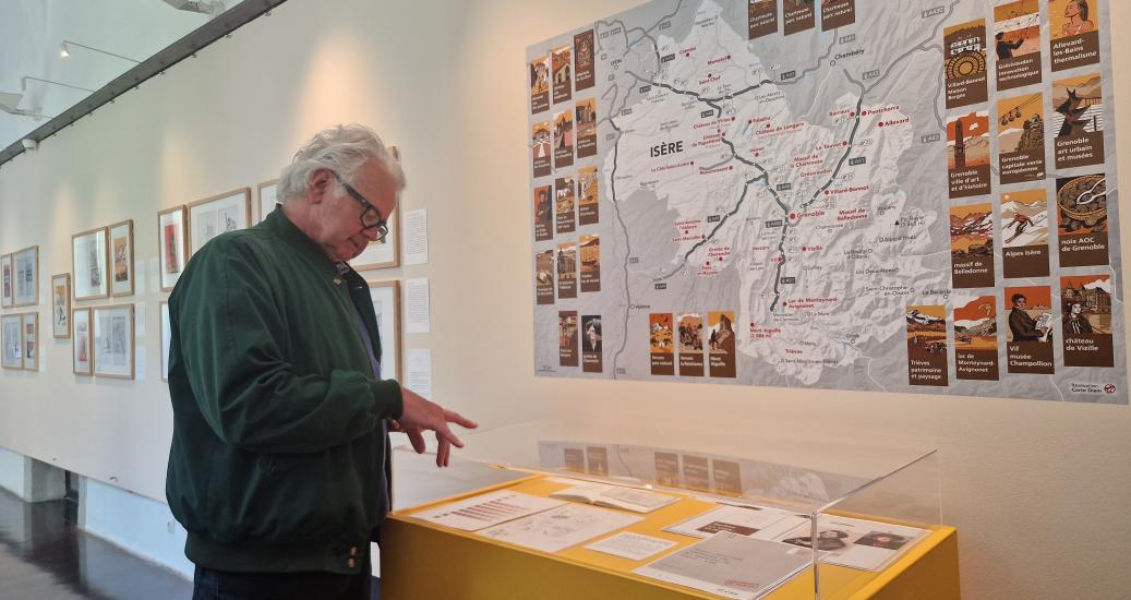 Jacques de Loustal à l'exposition