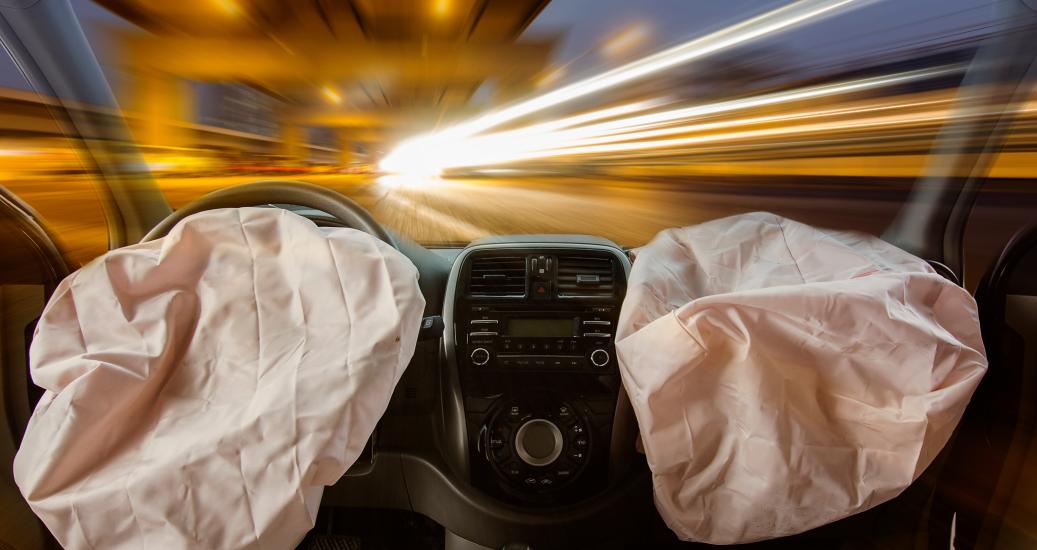 Airbags déclenché, ouverts