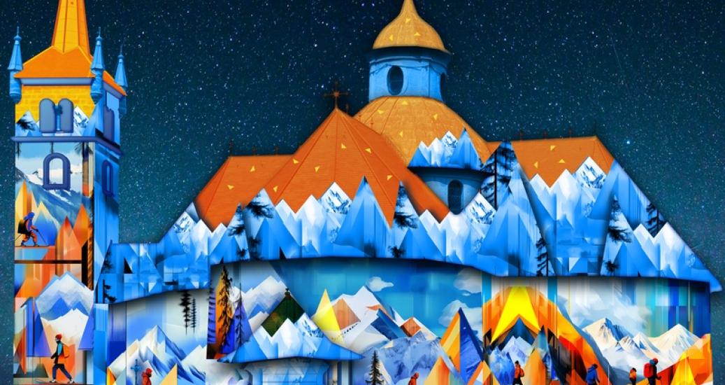 Région des Lumières : des illuminations en pleine montagne