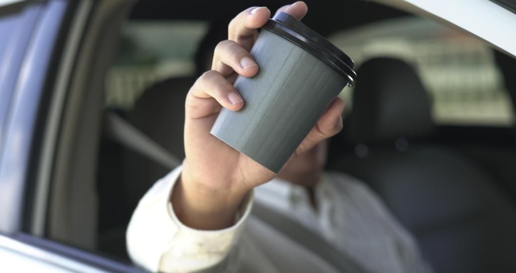 Le café et le conducteur