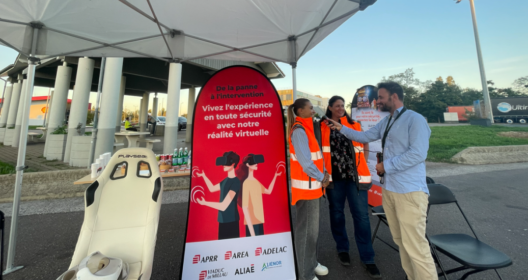 Une rencontre inédite entre patrouilleurs et conducteurs poids lourd 