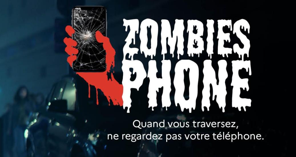 Visuel campagne zombies phone
