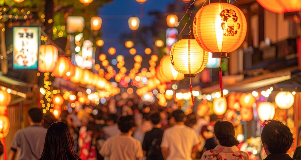 Ambiance fête Japon