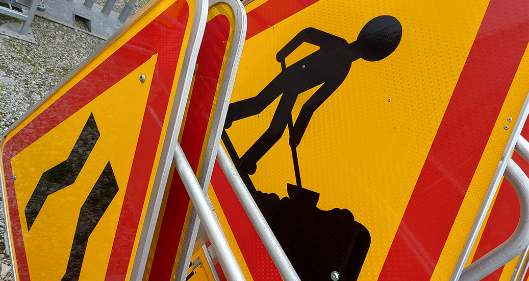 © G.Milliat pour Autoroute INFO_Panneaux travaux