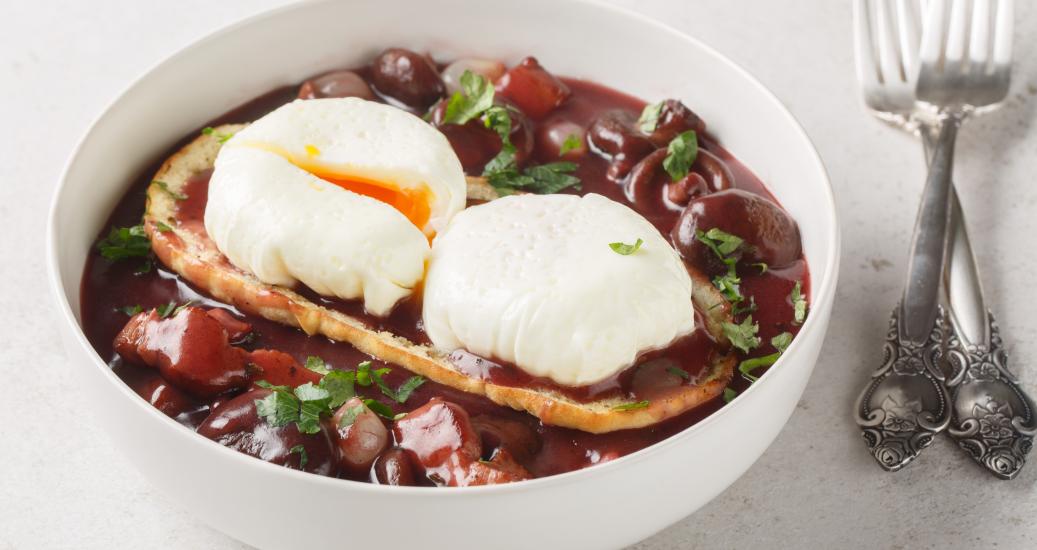 Les oeufs en meurette