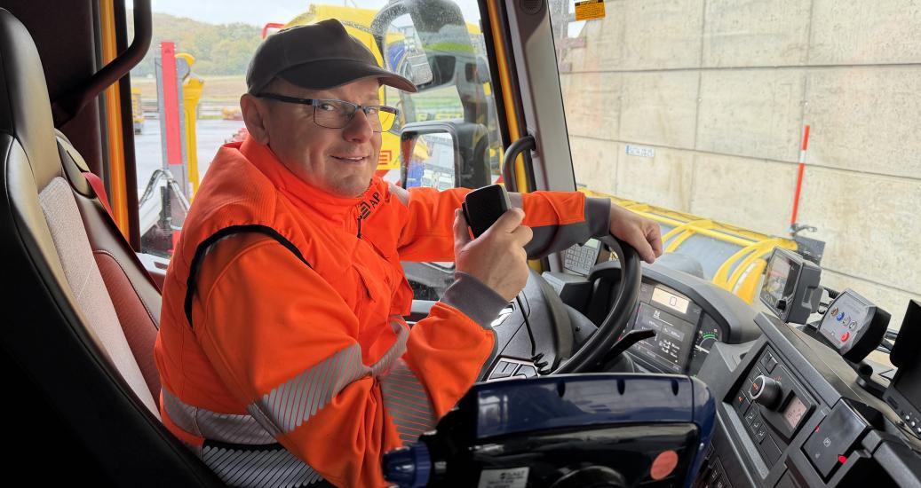 Sébastien Corlé, agent de viabilité depuis 23 ans 