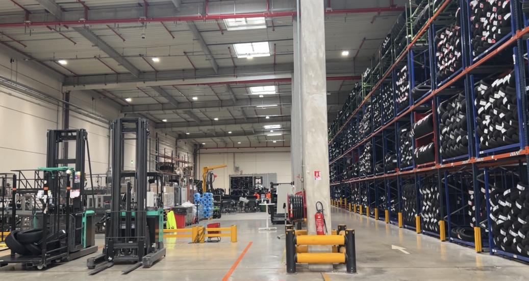 plateforme d'envoi de pneus