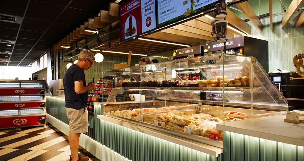 Service sur autoroute