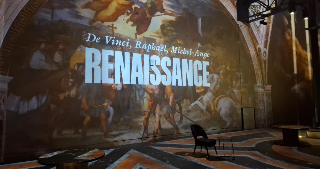 l'atelier des lumières de Paris