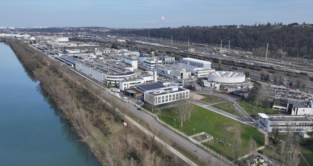 Vue aérienne de l'IFPEN