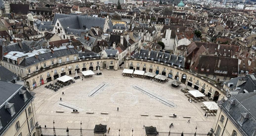 Vue depuis la tour Philippe le Bon 