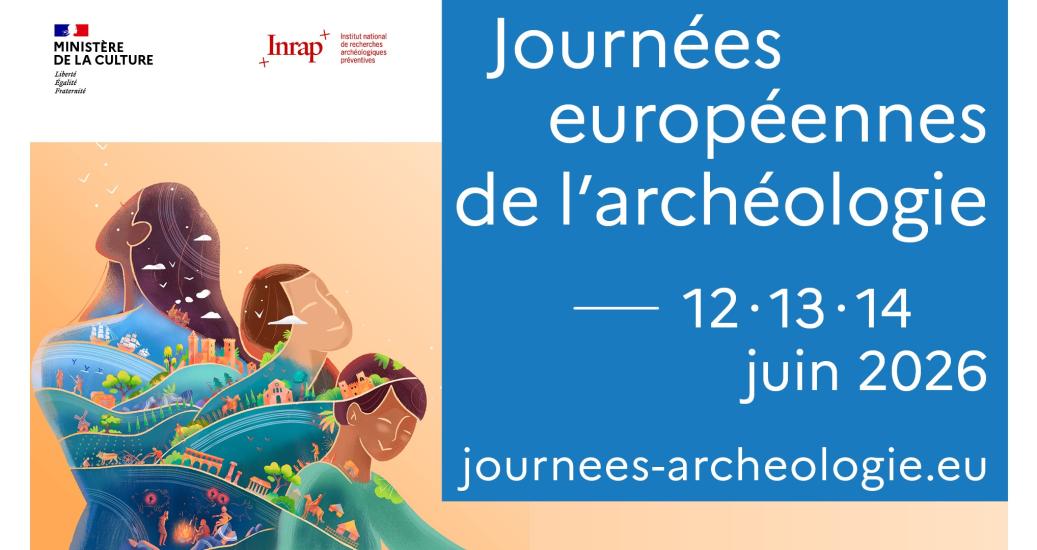 Affiche JEA 2026 INRAP
