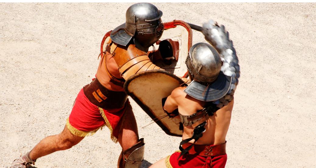 Combat de gladiateurs