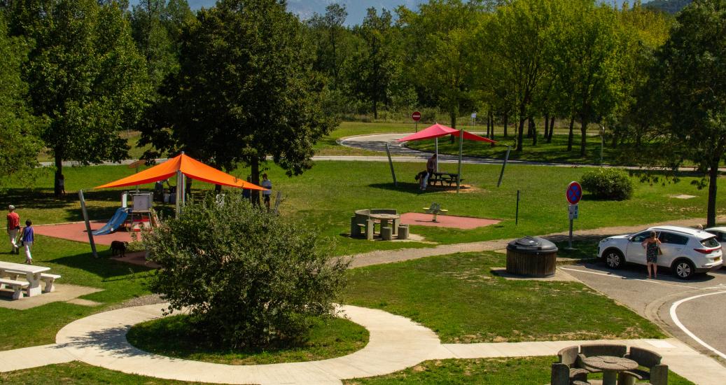 Aire de repos l'été