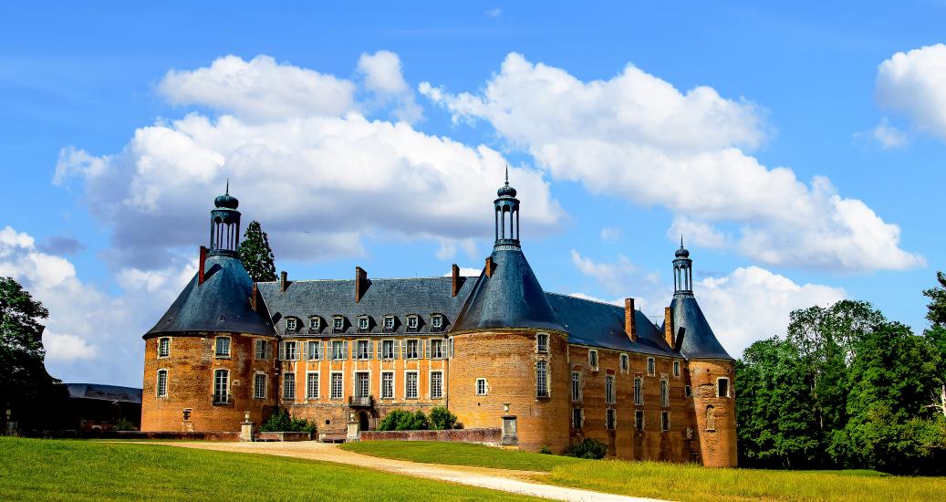 Château de saint Fargeau dans l'Yonne