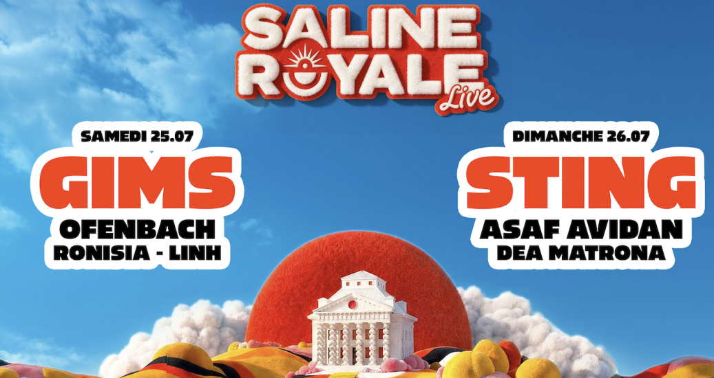Affiche Saline royale live