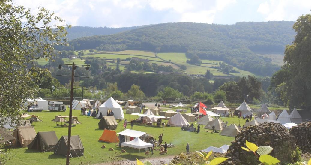 Autun journées historiques camp