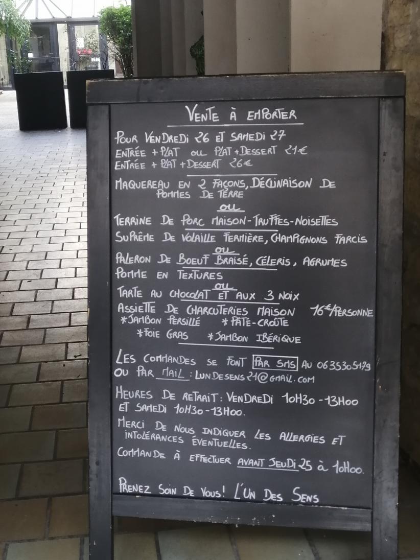 Exemple de menu