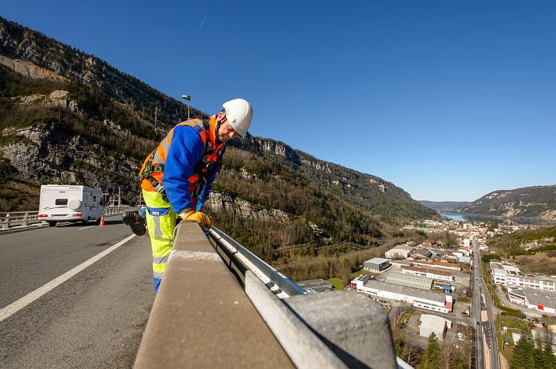 Travaux sur A40
