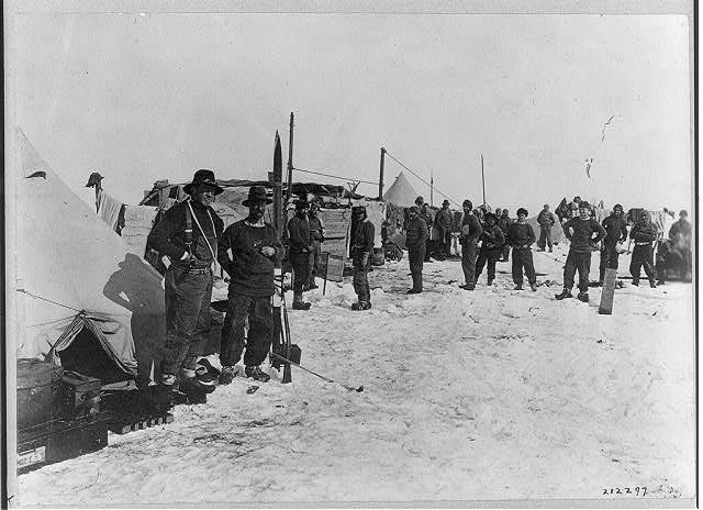 Shackleton sur l'île de l'Elephant