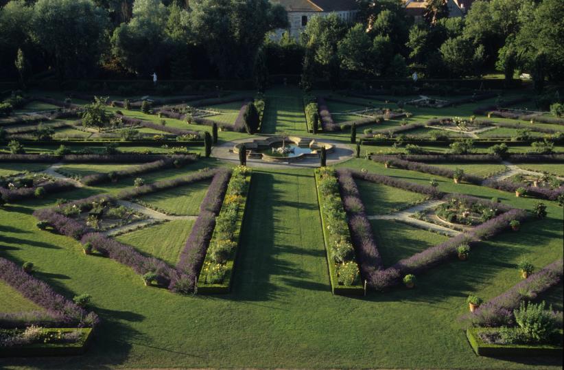 Les jardins du château de Cormatin
