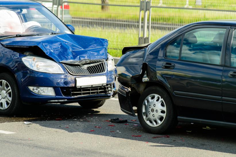 Collision entre 2 voitures
