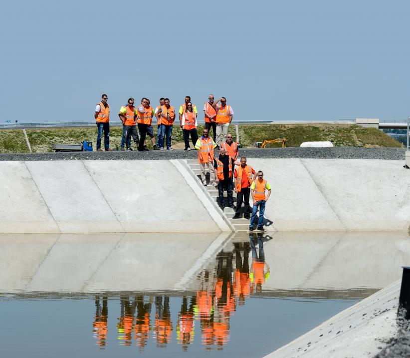  Formation sur la gestion des bassins de rétention près de l'A466 (2015)