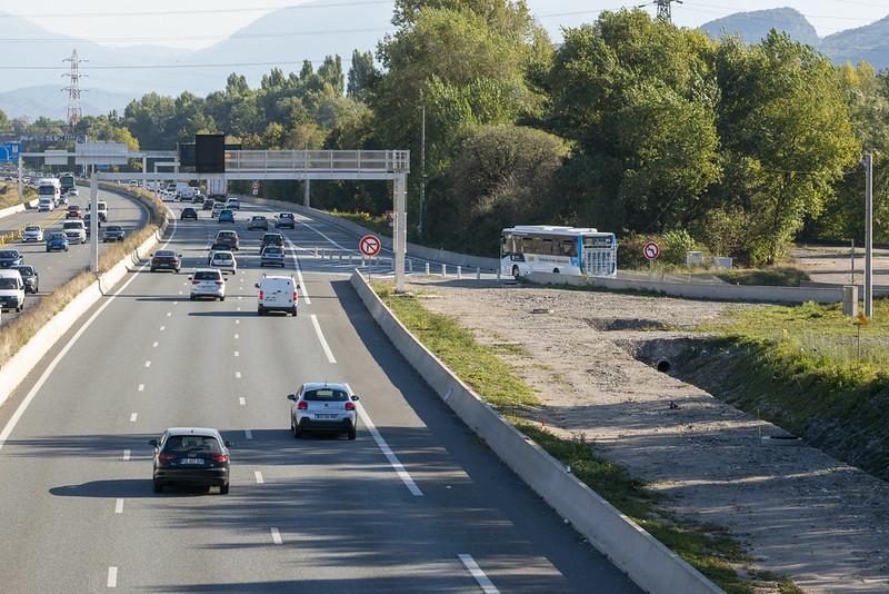 L'A480, l'autoroute qui traverse le bassin Grenoblois