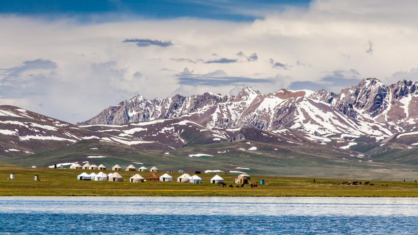 Montagnes kirghiz