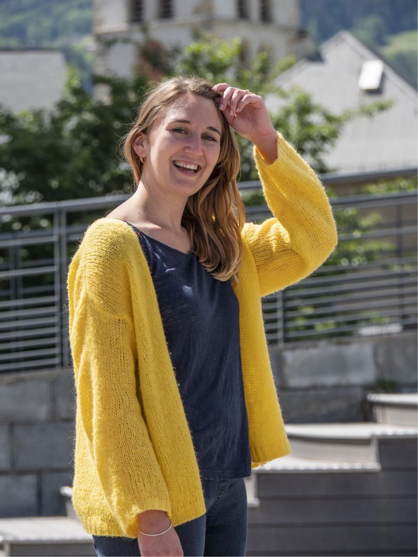 Emma Legrand, Responsable du service culturel à la Mairie de Saint-Gervais Mont-Blanc