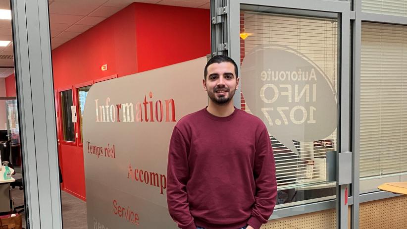 Hakim Otmani, opérateur PC chez APRR